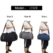 IX Large Gym Bag Fitness Bags Wet Dry Training Men Yoga For Shoes Travel Shoulder Handbags Multifunction Work Out Swimming Bag