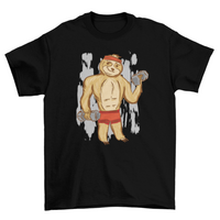 Fitness sloth t-shirt