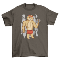 Fitness sloth t-shirt