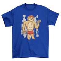 Fitness sloth t-shirt